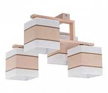 потолочная люстра tk lighting 562 lea white 4 в Челябинске