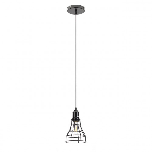 подвесной светильник эра loft pl10 bk в Челябинске