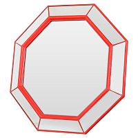 зеркало венецианское восьмиугольное в красной раме scarlet sails в Челябинске