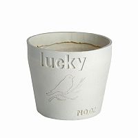 цветочный горшок lucky белый в Челябинске