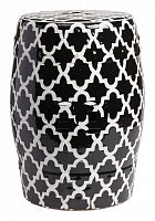 керамический столик-табурет istanbul stool black в Челябинске
