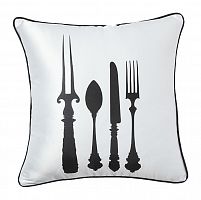 подушка со столовыми приборами tableware white в Челябинске