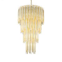 люстра gigi 13 gold от delight collection прозрачная/золото в Челябинске