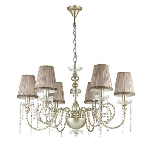 подвесная люстра odeon light aurelia 3390/6 в Челябинске