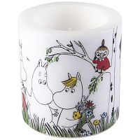 свеча большая moomin счастливое семейство, 8 см в Челябинске
