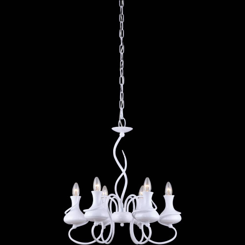 подвесная люстра arte lamp servizio a6819lm-6wh в Челябинске