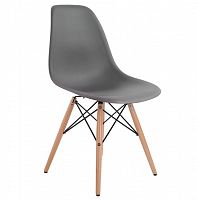 стул деревянный pc-015 серый (eames style) в Челябинске