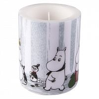 свеча большая moomin зимнее путешествие, 8 см в Челябинске