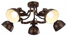 потолочная люстра arte lamp martin a5216pl-5br в Челябинске