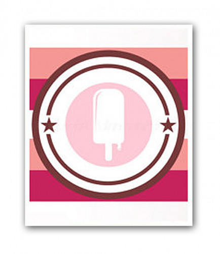 постер ice cream а4 в Челябинске
