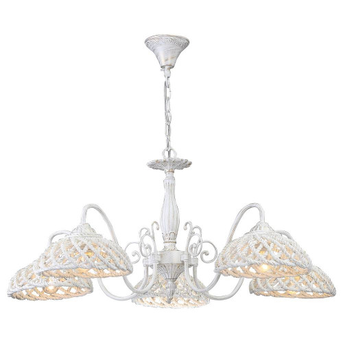 подвесная люстра arte lamp twisted a5358lm-5wg в Челябинске