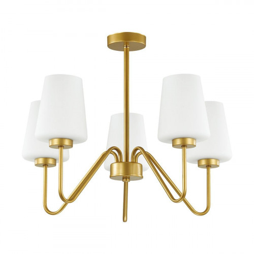 подвесная люстра lumion olivia 3791/5c белая в Челябинске