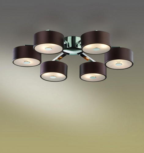 потолочная люстра odeon light salar 2047/12c в Челябинске