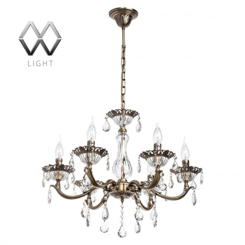 подвесная люстра mw-light свеча 301015006 в Челябинске