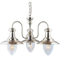 подвесная люстра arte lamp fisherman a5518lm-3ss в Челябинске