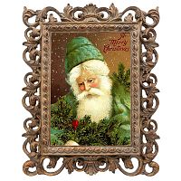 репродукция старинной рождественской гравюры a marry christmas в Челябинске