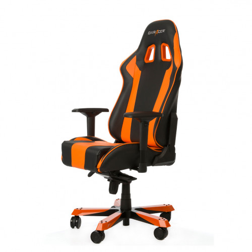 кресло геймерское dxracer king черно-оранжевое в Челябинске