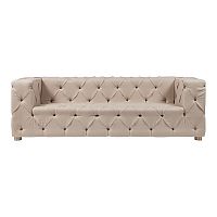 диван soho tufted прямой бежевый в Челябинске