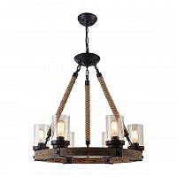 подвесная люстра arte lamp a1693sp-6br в Челябинске