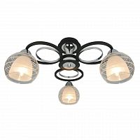 потолочная люстра arte lamp ginevra a1604pl-3bk в Челябинске