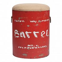 столик-табурет barrel red красный в Челябинске