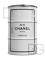 декоративная бочка- шкаф chanel №5 white xl в Челябинске
