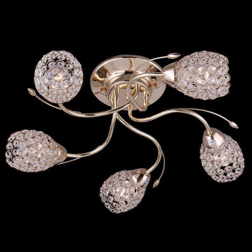 потолочная люстра eurosvet 70021/5 золото в Челябинске