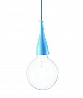 подвесной светильник ideal lux minimal sp1 azzurro в Челябинске