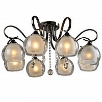 потолочная люстра idlamp merinella 877/8pf-darkchrome в Челябинске