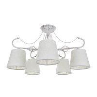 потолочная люстра idlamp vilucchio 556/5pf-whitepatina в Челябинске