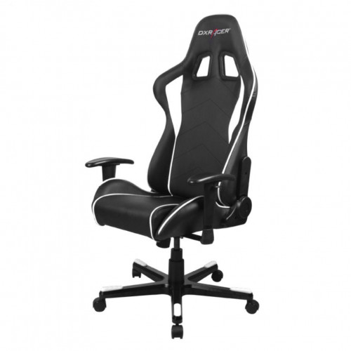 кресло геймерское dxracer formula черно-белое в Челябинске