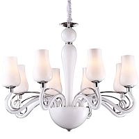 подвесная люстра arte lamp biancaneve a8110lm-8wh в Челябинске