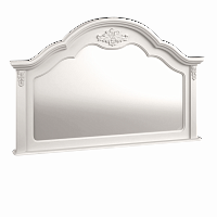 зеркало белое фигурное на комод aletan в Челябинске