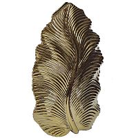 ваза leaf золотая 25.5*12*44.5 в Челябинске