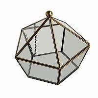флорариум стеклянный в винтажном стиле diamond shape в Челябинске