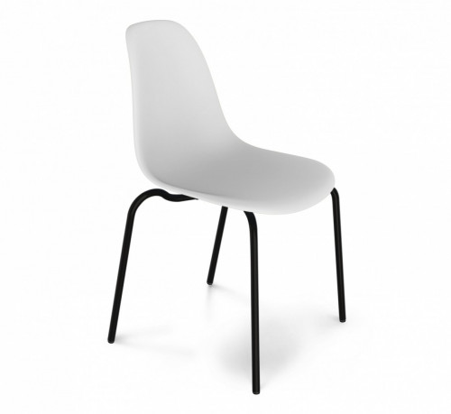 стул dsr белый s30 (eames style) в Челябинске