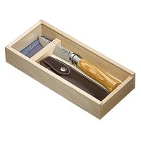 нож stainless steel с ручкой из оливы 8,5 см в Челябинске