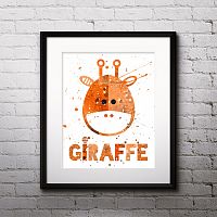 постер giraffe а4 в Челябинске