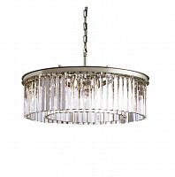 люстра prism silver 50 серебро, прозрачное стекло в Челябинске