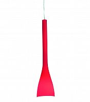 подвесной светильник ideal lux flut sp1 small rosso в Челябинске