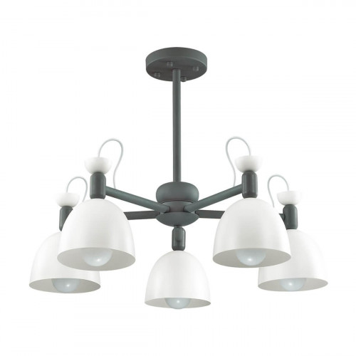 потолочная люстра lumion fiona 3687/5c белая в Челябинске