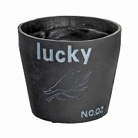 цветочный горшок lucky чёрный в Челябинске