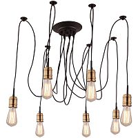 подвесная люстра arte lamp mazzetto a4290sp-7bk в Челябинске