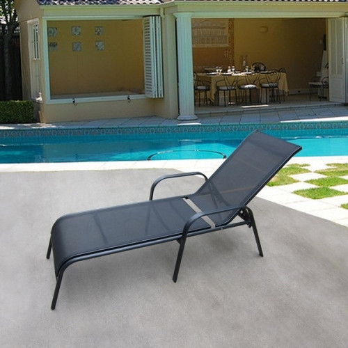 шезлонг-лежак бирма-1 black в Челябинске